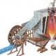 The design and operating principle of a blast furnace What shape does the blast furnace hearth have?