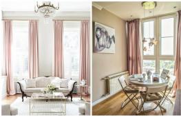 What curtains are suitable for wallpaper?