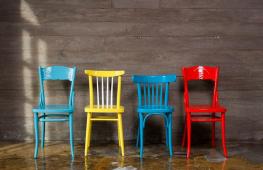 The chairs are new.  Why do you dream about the Chair?  Dream interpretation of chairs with wooden backs